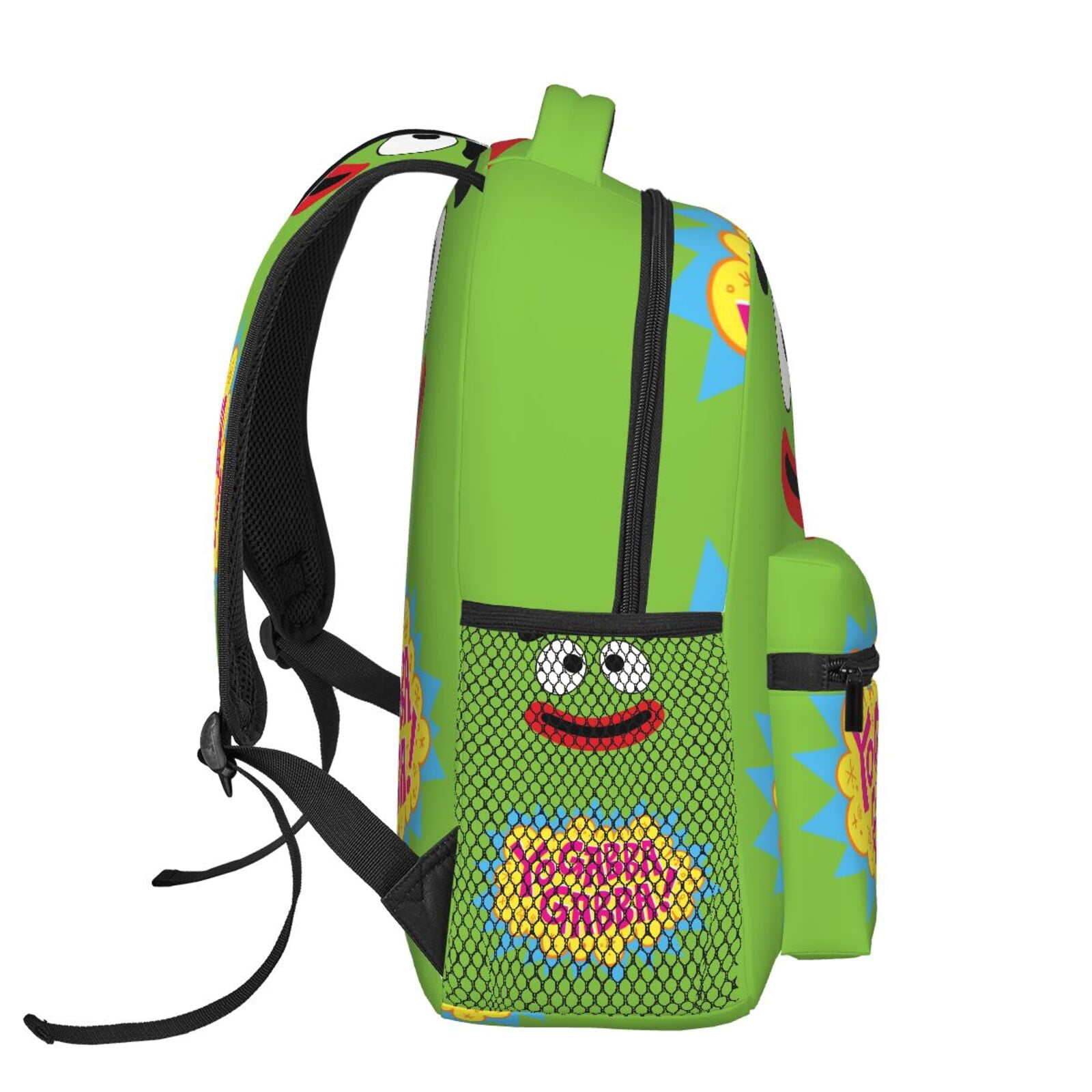 Yo Gabba Gabbaland Backpack Lightweight Bookbag Casual Daypack For Women Men Travel Laptop Bag Multifunctional Bag