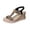 Black, variant on Womens Sandals Comfortable Fashion Women Casual Round Head Comfy Sandals Beach Casual Shoes Yellow