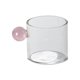 thumbnail image 5 of Taza de jugo, taza de café, taza creativa para bebidas, decoración de mesa de una sola capa, artículos para beber Rosa, 5 of 9