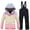 D106/Black, variant on Toddler Girl Clothes Girls Ski Winter Water Windproof Thermal Snowsuit Jacket Pants Outfit For Cold Weather Outdoor Activities 3-4 Years