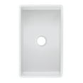 thumbnail image 4 of Sutton Place Farmhouse Fireclay 27" Kitchen Sink with Grid and Strainer in White, 4 of 8