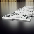 thumbnail image 5 of Ekena Millwork 7 3/8"W x 7 3/8"H x 3/8"T Extra Small Norwood Decorative Fretwork Wall Panels in Architectural Grade PVC, 5 of 9