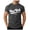 Dark Gray, variant on Men's Jogging Style T-Shirt Short Sleeve Lightweight Relaxed Fit Casual Lounge Athletic Wear(Red,M)