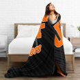 thumbnail image 5 of University of Findlay Logo Fleece Blanket, Very Soft Microfiber Flannel Blanket for Couch Warm and Cozy for All Seasons, 5 of 6
