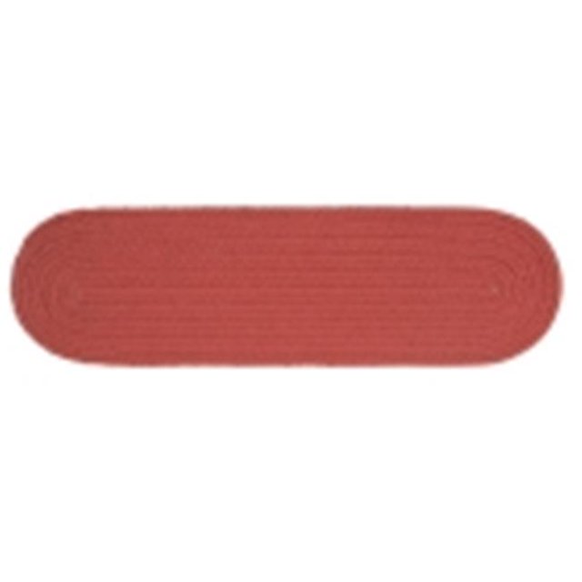 Colonial Mills BR78A008X028X Boca Raton - Terracotta Stair Tread - single Rug