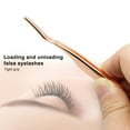 thumbnail image 6 of Zhaomeidaxi Eyelash Applicator Tool Eyelash Extension Curved Lash Tweezer for Easy Lashes Application and Removal, 6 of 8