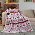 thumbnail image 1 of Electric Blanket Flannel Blanket Mattress Winter Machine Washable Double Layer Temperature Control Warmer Heated Throw Blanket, 1 of 5