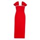 thumbnail image 4 of Vestido Rojo Navideño, Informal, Para Fiesta De Carnaval, Falda Para Viajar, Festival, Playa, M M, 4 of 8