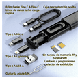 thumbnail image 4 of Daptador Otg   Lab.G Usb Tipo C A Usb 3.0 5gbps 6 Piezas Conjunto Blanco, 4 of 5