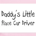 thumbnail image 2 of CafePress - Daddy's Little Race Car Driver Infant Bodysuit - Baby Light Bodysuit, Size Newborn - 24 Months, 2 of 4