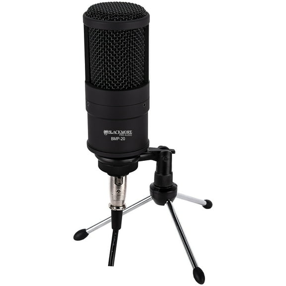 Blackmore Pro Audio BMP-20 Studio-Quality XLR Condenser Microphone Kit