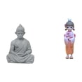 thumbnail image 1 of Estatua De Geisha Kabuki De Buda Mono, Figura Coleccionable En Miniatura, Escultura De Sun Wukong, Muñeca Kimono Japonesa Para Hotel, Patio, Cumpleaños, Casa De Campo, Dormitorio, Tienda De, 1 of 8