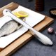 thumbnail image 3 of Raspador de escamas de pescado de acero inoxidable, herramienta de cocina con agarre cómodo para el hogar., 3 of 7