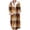 029_Coffee, variant on MEICHEN Bath Robes for Women Fashion Hooded Fleece Robe Soft Warm Bathrobe Cute Striped Plush Loungewear with Pockets Women's Essentials Summer Sleepwear