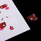 thumbnail image 4 of 10 Hojas Etiqueta Adhesiva Adhesiva de Expresión Linda de Boca para Decoración de Scrapbooking, 4 of 9