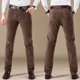 thumbnail image 3 of Bolsillos Largos De Pana De Oficina Casual Para Hombre, 3 of 8