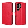 thumbnail image 1 of Funda tipo libro para Samsung Galaxy S23 Ultra 5G, cartera todo‑en‑uno, funda multifuncional con tarjetero y correa de muñeca desmontable, 1 of 5