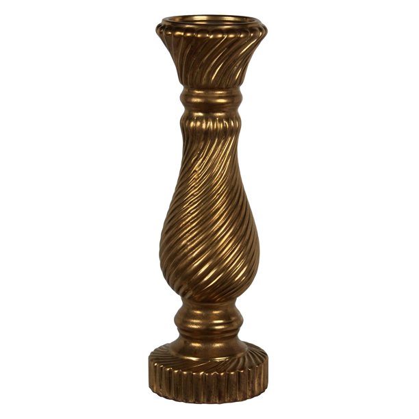 Privilege International Textured Pedestal Pillar Candle ...