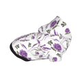 thumbnail image 2 of KLL Lavender Flowers for Basic Dog Hoodie - Pet Hoodie Sweater with Leash Hole - Cute Dog Sweatshirt - Pet Clothes Hooded Sweatshirt for Dog & Cat -X-Small, 2 of 8