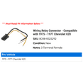 thumbnail image 2 of Wiring Relay Connector - Compatible with 1975 - 1977 Chevy K20 1976, 2 of 2