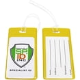 thumbnail image 3 of GFDYREE 25 Pack - Bright Backpack ID Luggage Tags for Student Identification Cards - School Name Badge Holder for Backpacks - Business Card Size with Clear Insert Window by (Yellow), 3 of 7