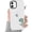 Bubble Style, variant on Cute Dinosaur Phone Case for iPhone 12 6.1 - Kawaii Dino Cartoon Design, Clear Funny Dinosaur Pattern for Girls, Boys, Teens, Soft TPU Shockproof Lens Protection Funda, Raindrop