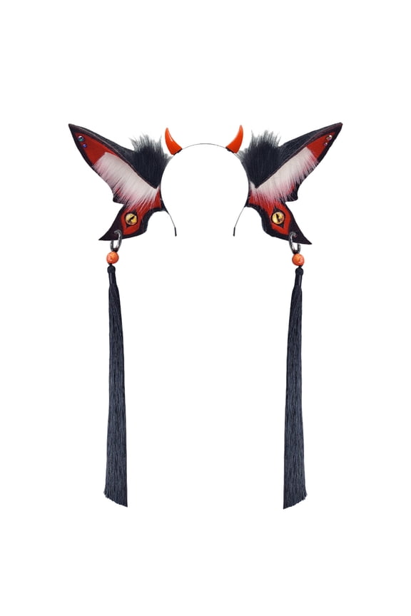 Butterfly Headbands Cosplay Devil Eye Wing Hairbands Dark Headwear Makeup Washing Face Hairbands Birthday Party