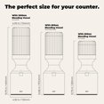 thumbnail image 4 of Beast Blender + Hydration System | Blend Smoothies and Shakes, Infuse Water, Kitchen Countertop Design, 1000W (Cloud White), 4 of 5