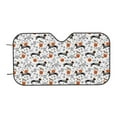 thumbnail image 7 of Balery Halloween Dachshund Print Car Windshield Sun Shade,Windshield Sunshade for Car Pickup Truck SUV Accessories-Small, 7 of 7