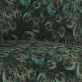 thumbnail image 5 of Fox Hill Trading Eclectic Polyester Newport Club Chair, Peacock, 5 of 7