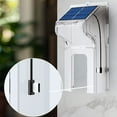 thumbnail image 4 of Doorbell Waterproof Rain Shield with Solar Charger - Shield with Solar Panel & Adjustable Mount, Transparent Protector for Doorbell, Solar Powered Doorbell Cover, 4 of 4
