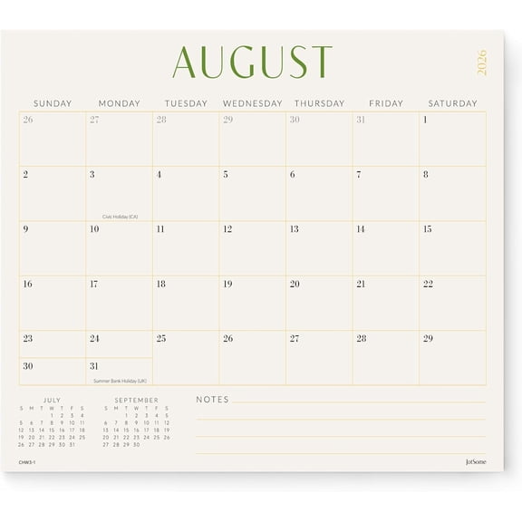 Jotsome Magnetic Calendar for Refrigerator 2026-2027,Monthly Fridge Calendar from Now to June 2027,13x11 inch,Easy Organizing