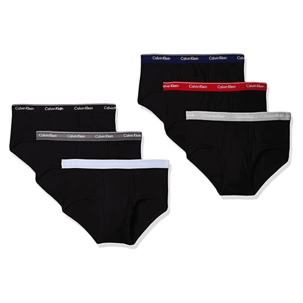 Calvin Klein Men's Underwear Cotton Classics 6Pack Brief Medium