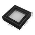 thumbnail image 2 of Minkissy Tabletop Frames Butterfly Specimen Frame Black Artificial Board Tabletop Design For Office 1Pcs, 2 of 6