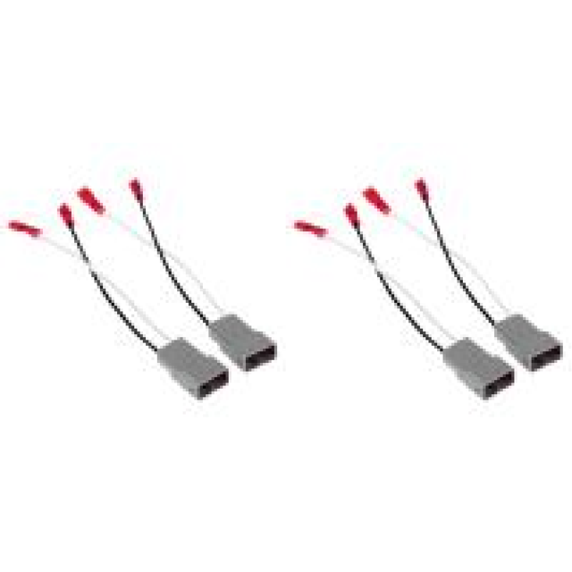 1 Par Adaptador Arnés Cableado Conector Altavoz Coche para
