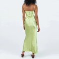 thumbnail image 6 of XIAOCHA Summer Chic Maxi Dress for Women Floral Embroidery Spaghetti Strap Club Gowns, 6 of 8