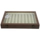 thumbnail image 3 of Caja organizadora de joyas con tapa de vidrio, bandeja para collares y pulseras, caja de exhibición de joyas, 3 of 6