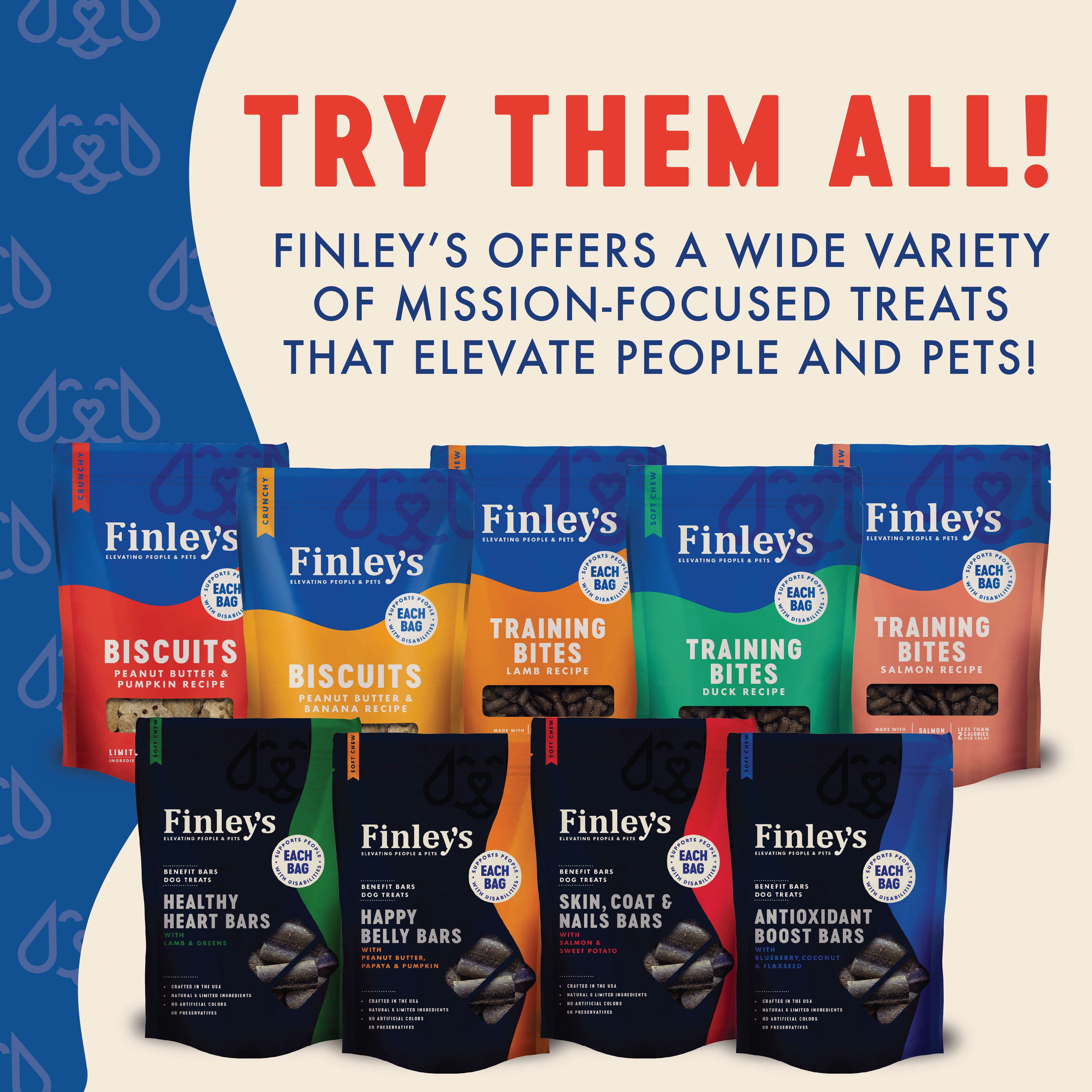 Finley's Oven Baked Dog Biscuits, Peanut Butter and Pumpkin, Crunchy, Healthy Dog Treats for All Ages and Sizes, 12oz, 3 Pack
