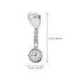 thumbnail image 4 of Heart Shaped Watch Waterproof Pocket Watch Fashion Creative Hanging Watch for Decor Use (White), 4 of 9