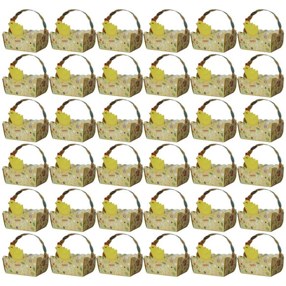 UPOUART 50Ud Caja De Cartón Para Dulces Con Decorativo Para Eventos De Pascua