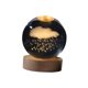thumbnail image 5 of Bola de cristal 3D Luz de noche Lámpara de noche Luz de noche Base de madera Noche decorativa Lluvia Yuyangstore Luz de noche, 5 of 8
