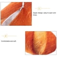 thumbnail image 5 of Orange Simulation Bread Plush Pillow Baguette Shape Home Office Car Plush Cotton Back Support 1Pcs, 5 of 5