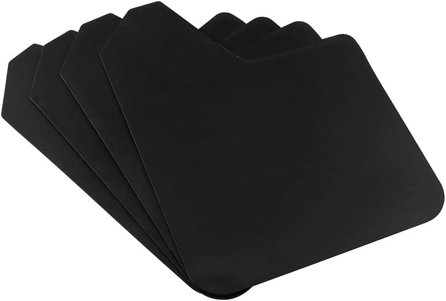 4Pcs Car Mud Flaps Universal Fit Black Color