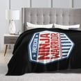thumbnail image 4 of American Ninja Warrior Banner Shield Banner Ultra-Soft Micro Fleece Blanket Soft Comfortable Flannel Blanket Available for Bed Couch Living Room, 4 of 6