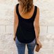 thumbnail image 5 of Playeras,Blusas y Tops,Ropa para Mujer Mujeres Tank Top Camisola sexy informal de color sólido para mujer Chaleco sexy (Black, XXXXL), 5 of 6