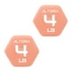 thumbnail image 2 of Set De 2 Mancuernas Hexagonales C/ Forro De Neopreno Peso Variable, 2 of 3