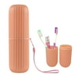 thumbnail image 1 of Conjunto portátil Simple de caja dental de caja de almacenamiento de taza de lavado de viaje para el hogar, 1 of 5