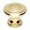 Polished Brass, variant on Alno A1047-BARC 1" Cabinet Knob Barcelona