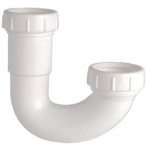 Danco 3134665 Slip-Joint J-Bend Trap, 1.5 in., Plastic for Use with Kitchen & Bathroom Sinks