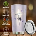thumbnail image 2 of Christian Gifts for Women Faith - Christian Tumblers for Women Bible Gifts - Christian Tumbler Religious Gifts Spiritual Encouragement Inspirational Gifts for Women Stainless Steel Tumbler 20oz, 2 of 6